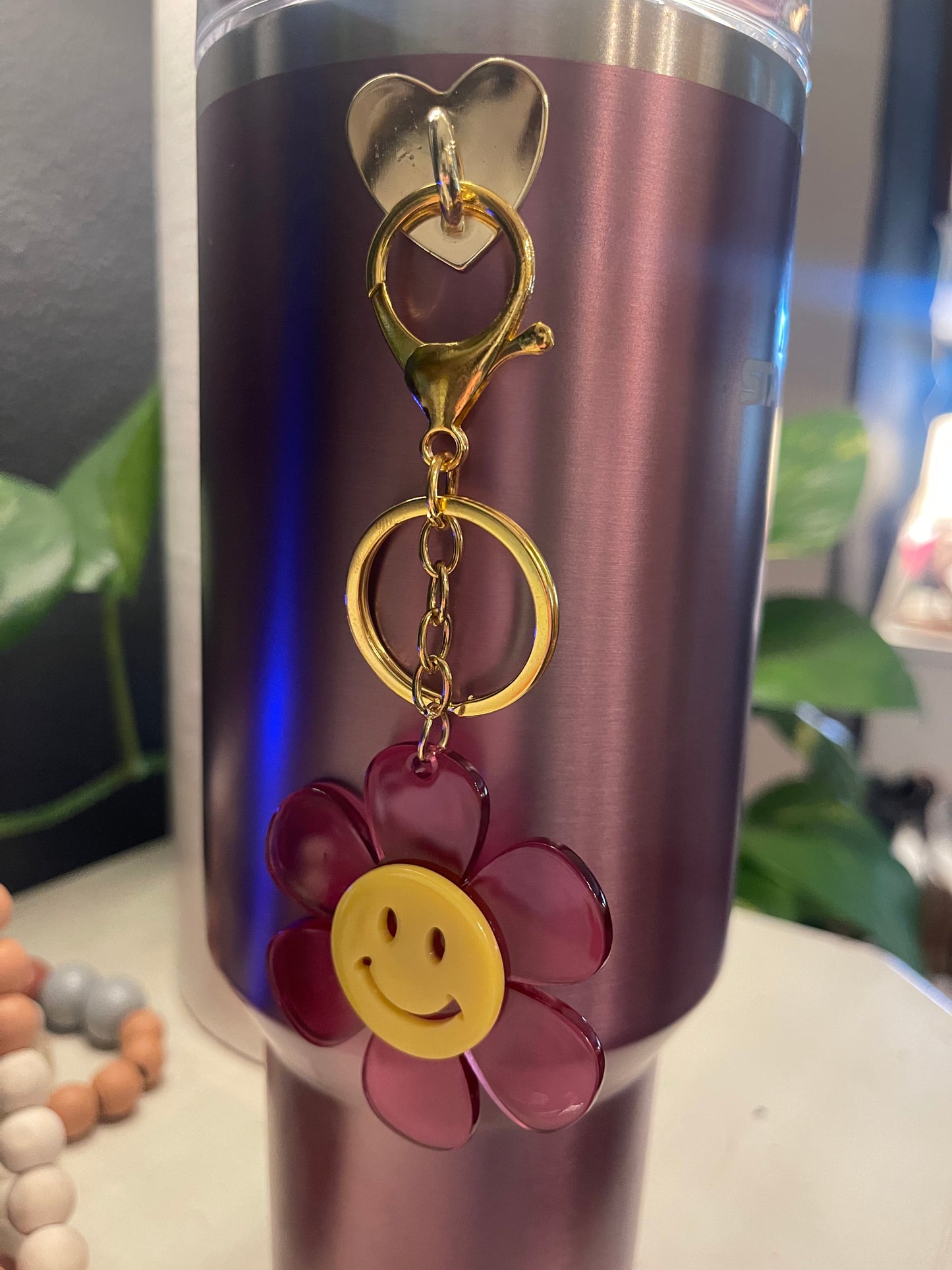 Smiley + Daisy Charms