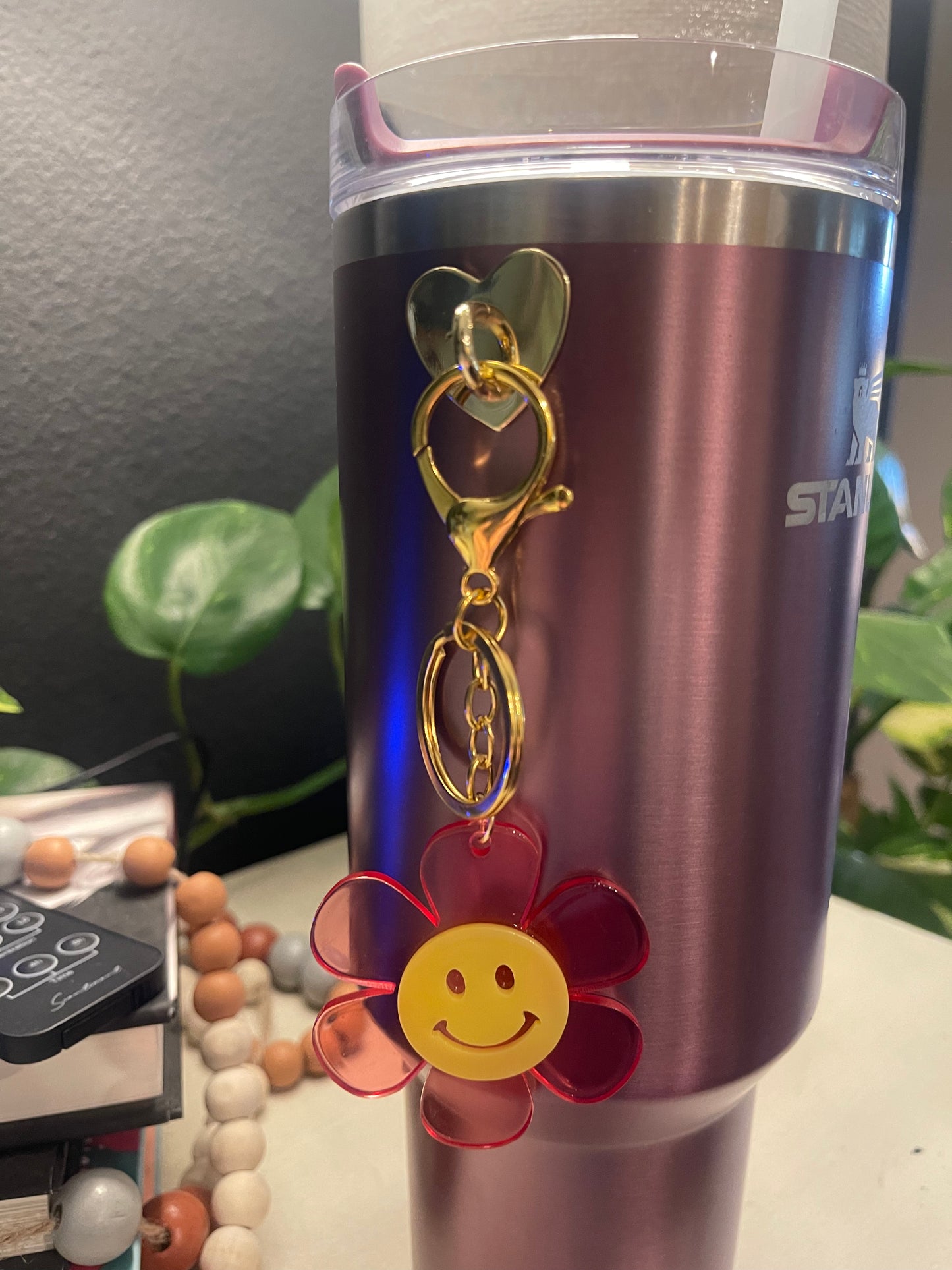 Smiley + Daisy Charms