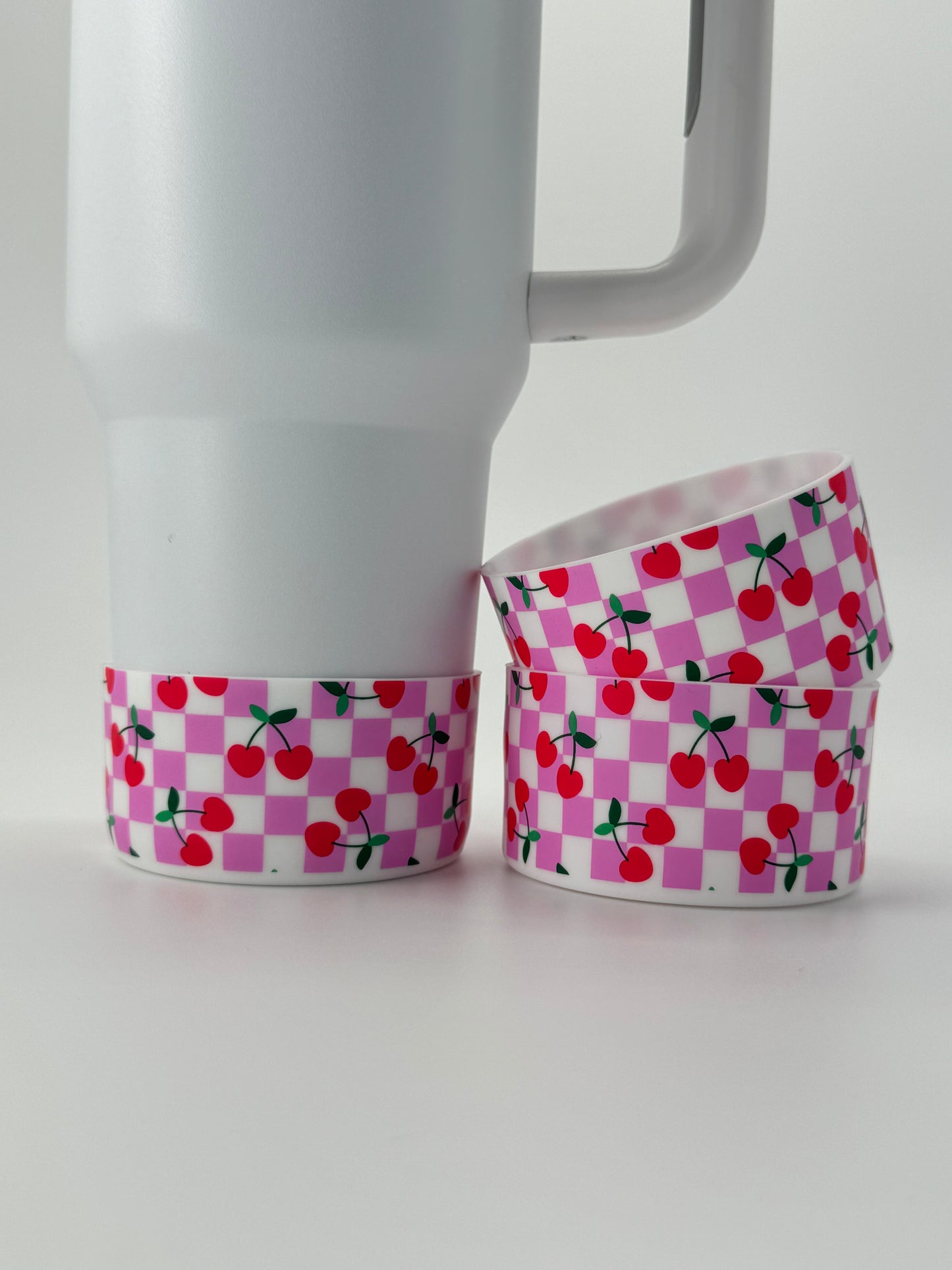 Checkered Cherries Tumbler Boot