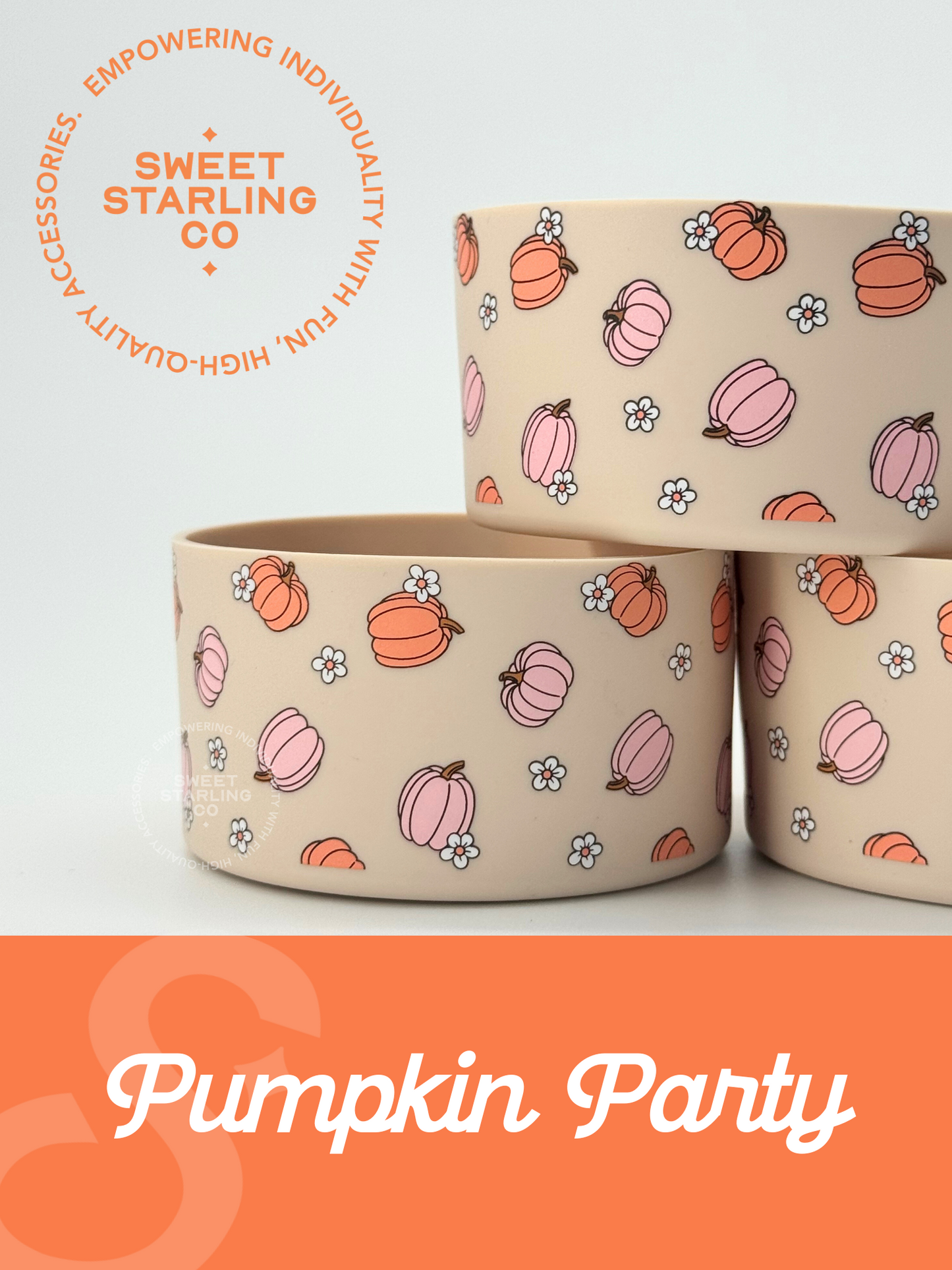 Pumpkin Party Tumbler Boots