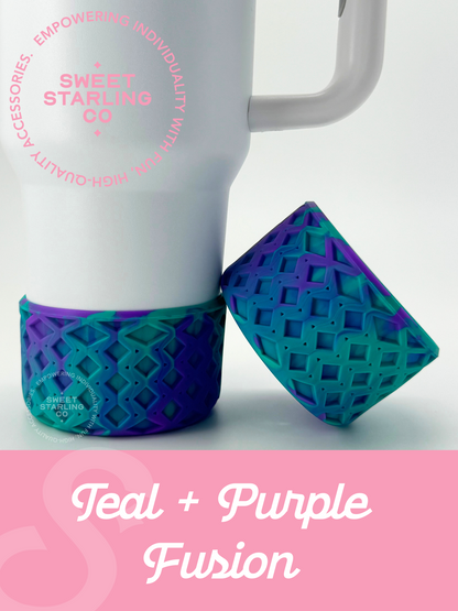 SSC Signature Tumbler Boot- Teal + Purple Fusion