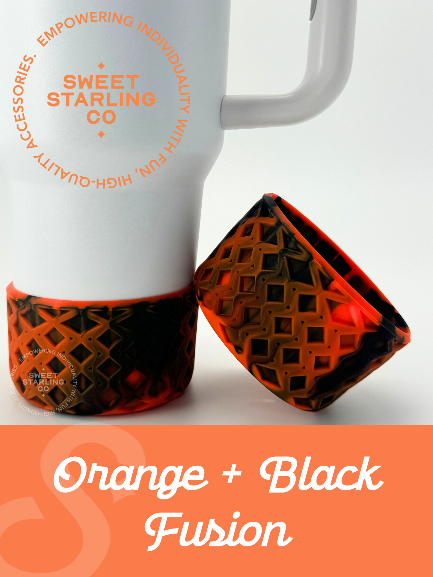 SSC Signature Tumbler Boot- Orange + Black Fusion