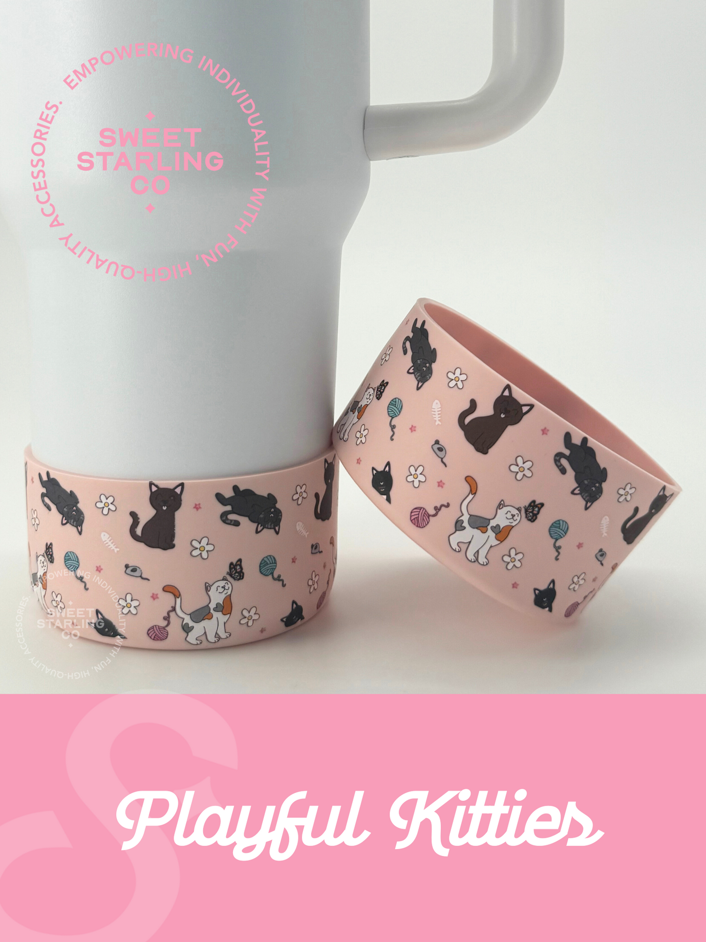 Playful Kitties Tumbler Boots