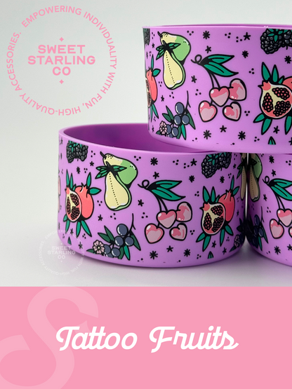 Tattoo Fruits Tumbler Boots