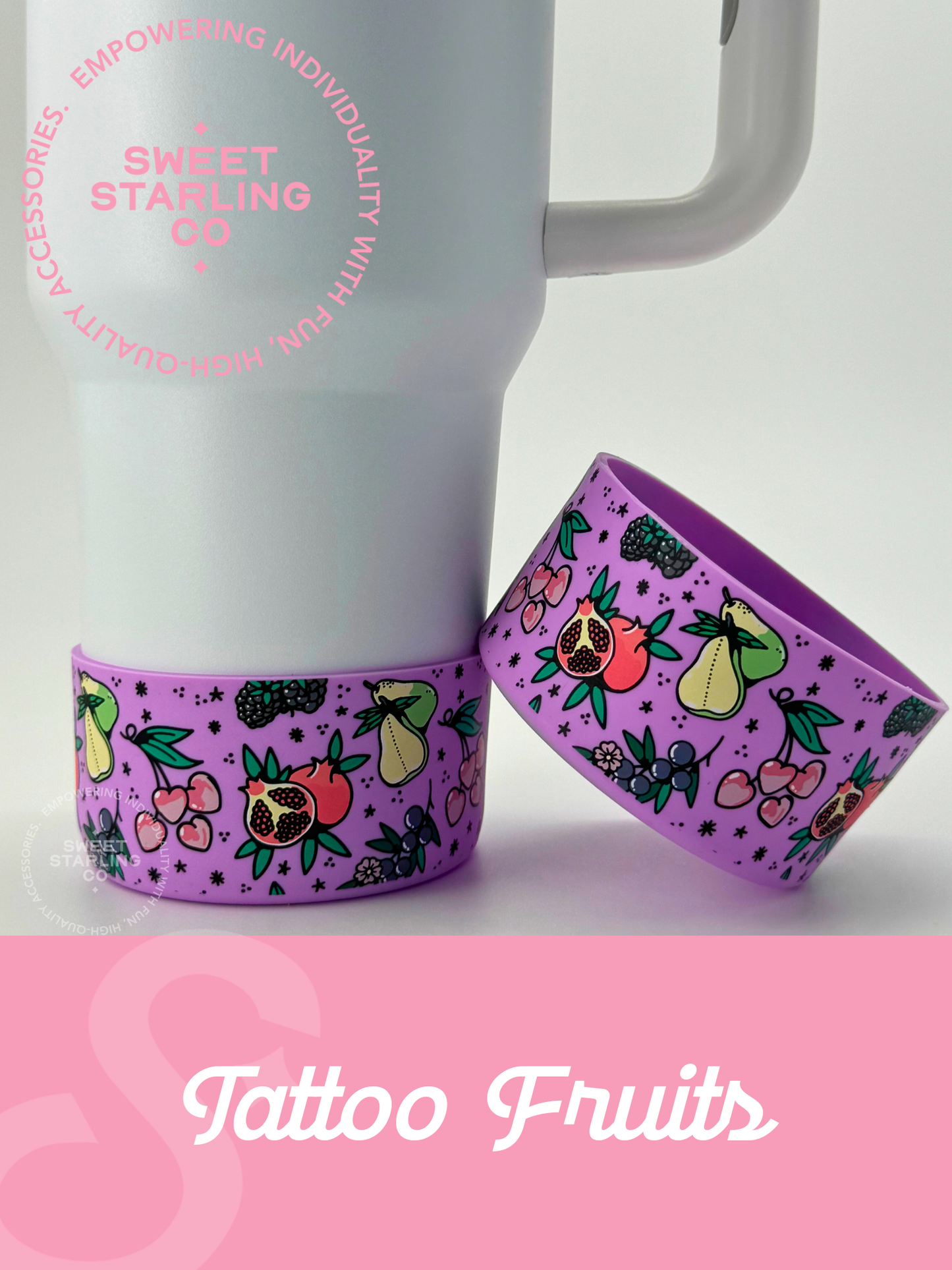 Tattoo Fruits Tumbler Boots