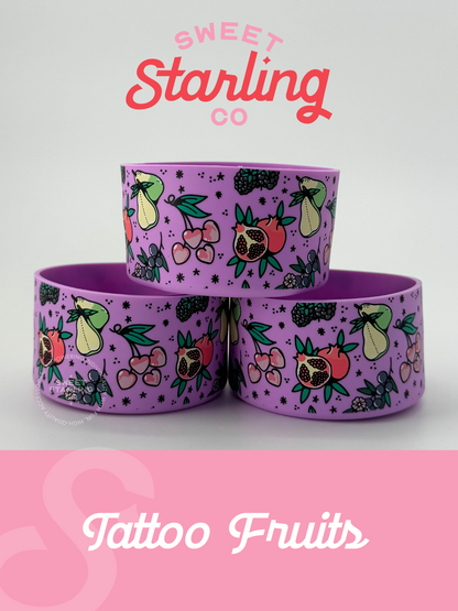 Tattoo Fruits Tumbler Boots