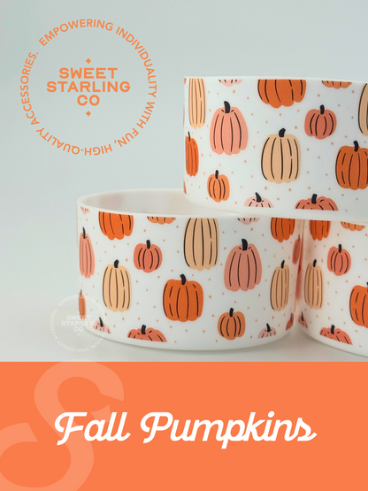 Fall Pumpkins Tumbler Boots