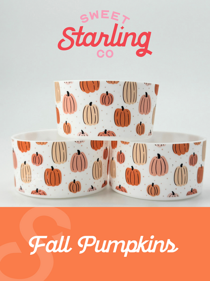 Fall Pumpkins Tumbler Boots