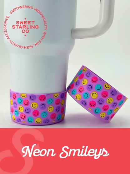 Neon Smileys Tumbler Boot