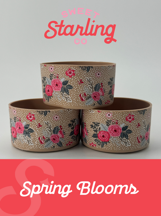 Spring Blooms Tumbler Boots