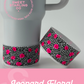 Leopard Floral Tumbler Boots