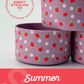 Purple Summer Strawberries Tumbler Boots