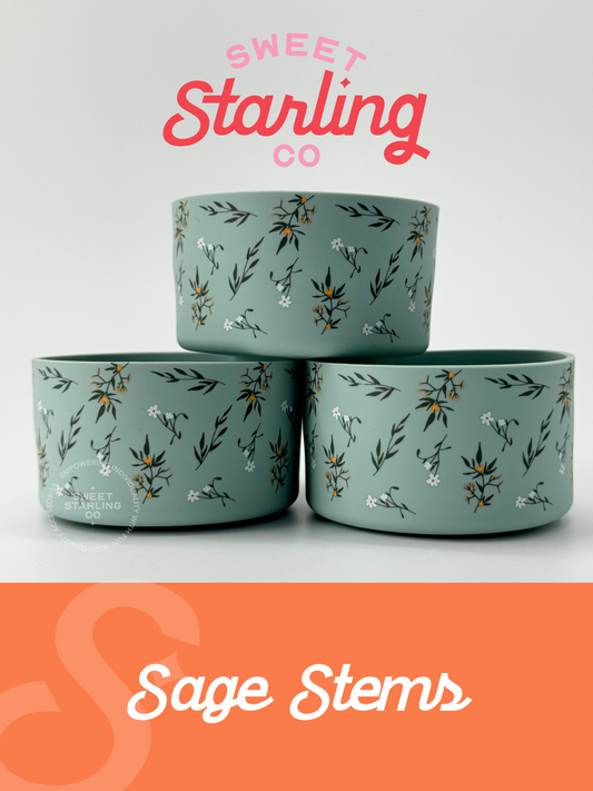 Sage Stems Tumbler Boots