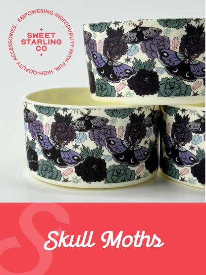 Skull Moths Tumbler Boots