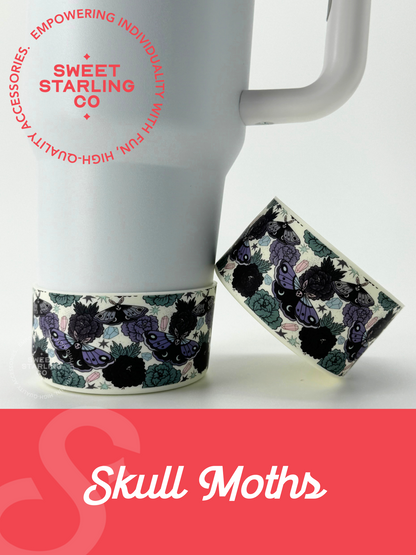 Skull Moths Tumbler Boots