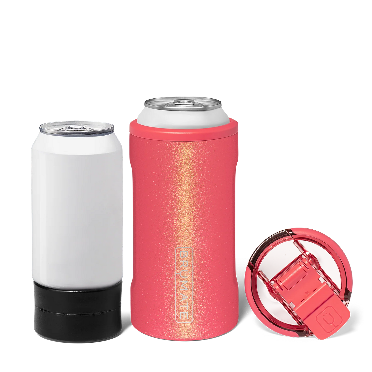 BrüMate HOPSULATOR TRIO | CORAL | 12/16OZ STANDARD CANS