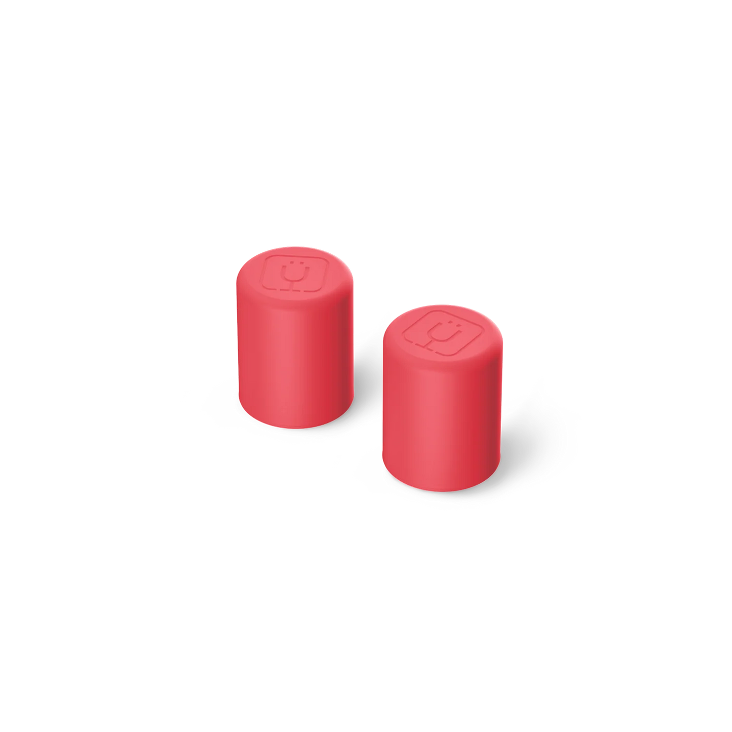 ERA MAGNETIC STRAW COVER | CORAL | 2-PACK