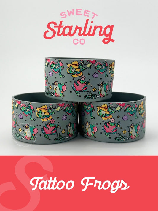 Tattoo Frogs Tumbler Boots