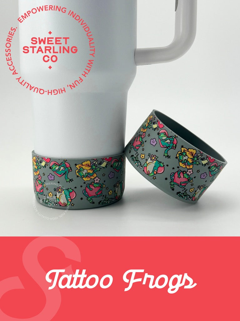 Tattoo Frogs Tumbler Boots