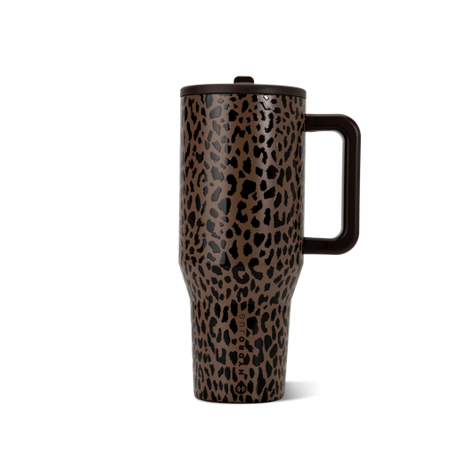 HydroJug Traveler- 40 oz Brown Leopard