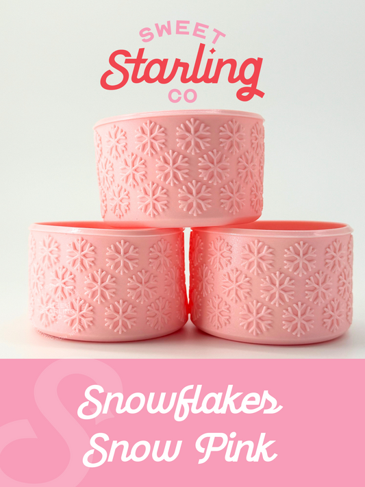 Snowflake Tumbler Boot- Snow Pink