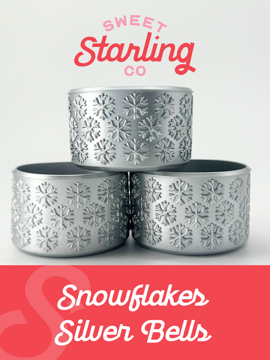 Snowflake Tumbler Boot- Silver Bells