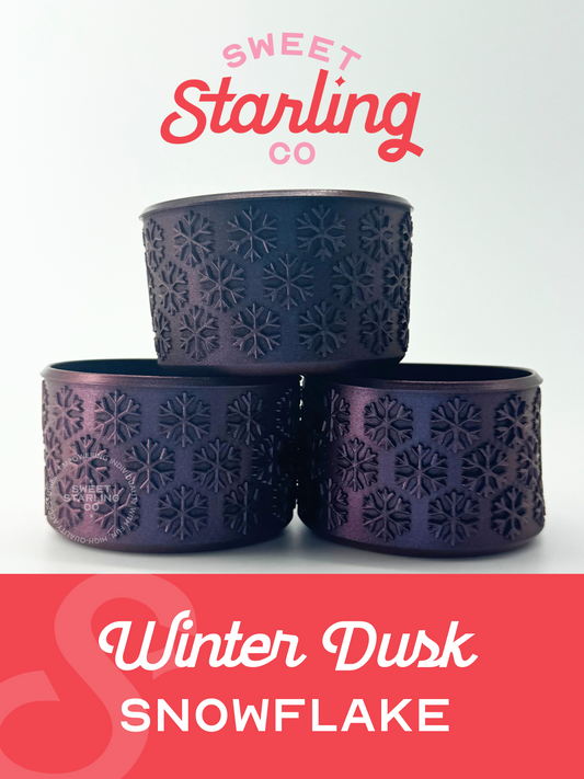 Snowflake Tumbler Boot- Winter Dusk