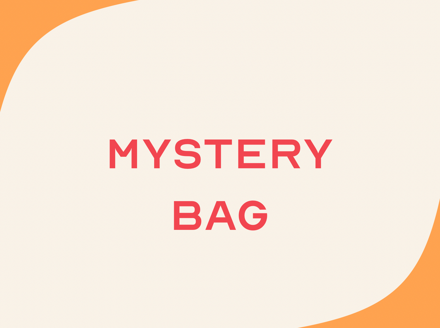 3 Boot Mystery Bag
