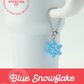 Blue Snowflake Charm
