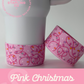 Pink Christmas Lights Tumbler Boot
