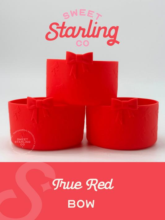 Bow Tumbler Boot- True Red