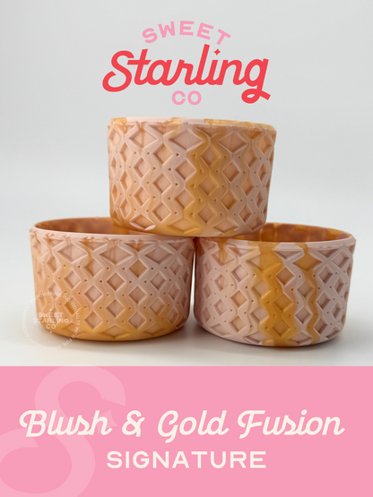 SSC Signature Tumbler Boot- Blush & Gold Fusion