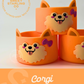 Critter Tumbler Boots: Corgi