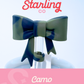 Bow Straw Topper- Camo
