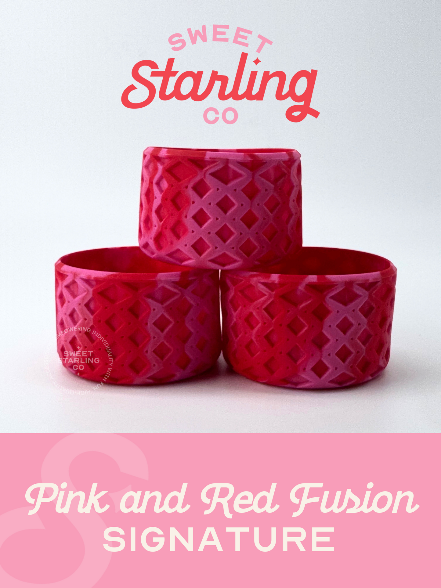 SSC Signature Tumbler Boot- Red and Pink Fusion