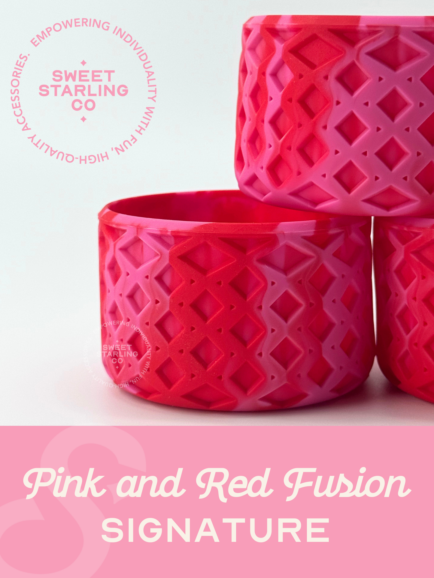 SSC Signature Tumbler Boot- Red and Pink Fusion