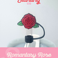 Romantasy Rose Straw Topper