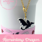 Romantasy Dragon Charm