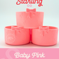 Bow Tumbler Boot- Baby Pink