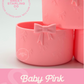 Bow Tumbler Boot- Baby Pink