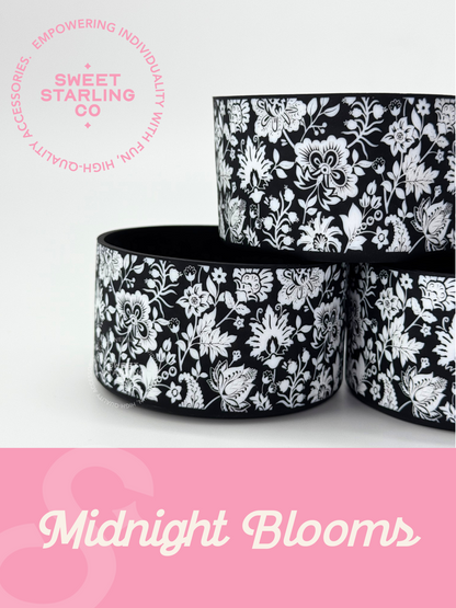 Midnight Blooms Tumbler Boots