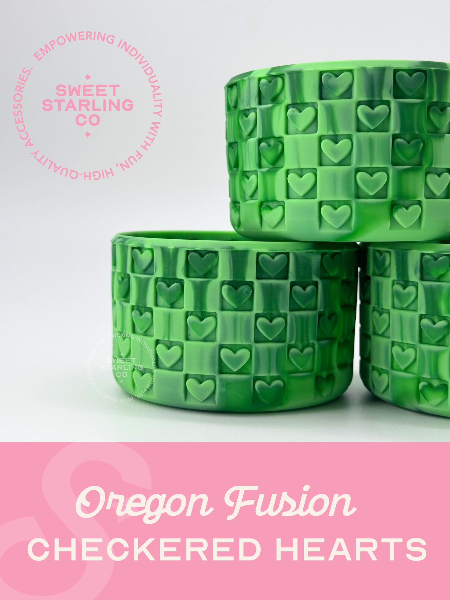 Checkered Hearts Tumbler Boots: Oregon Fusion