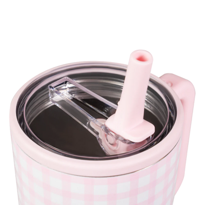 HydroJug Traveler- 20 oz Pink Gingham