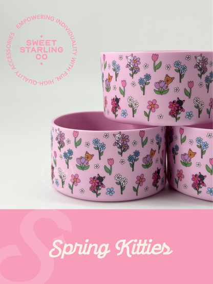 Spring Kitties Tumbler Boots