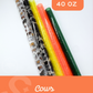 Cows 40 oz Straw Pack