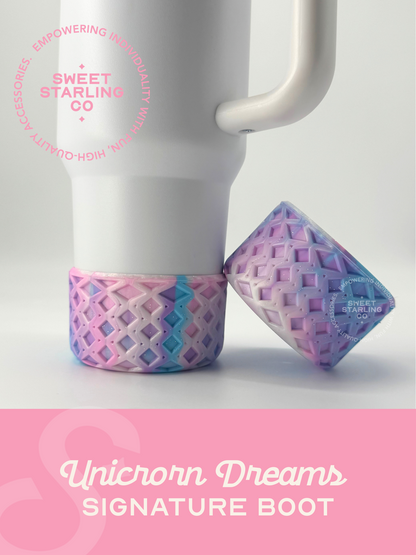 SSC Signature Tumbler Boot- Unicorn Dreams