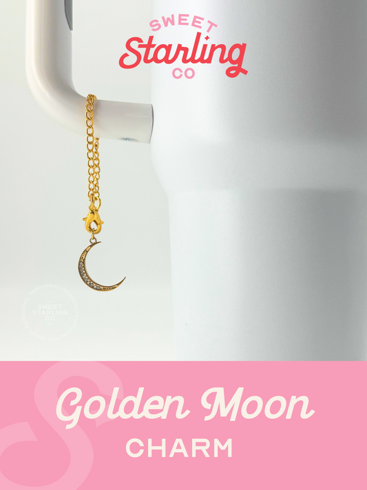 Golden Moon Charm