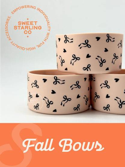 Fall Bows Tumbler Boots