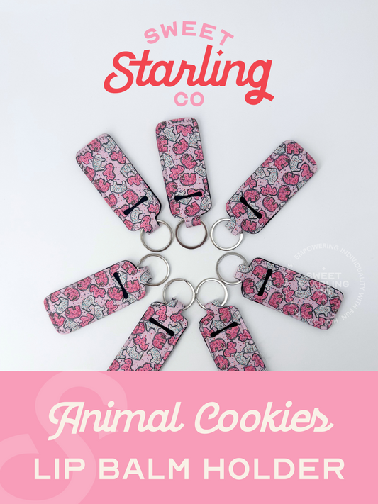 Animal Cookies Lip Balm Holder