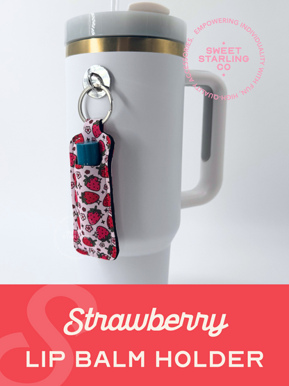 Strawberry Lip Balm Holder